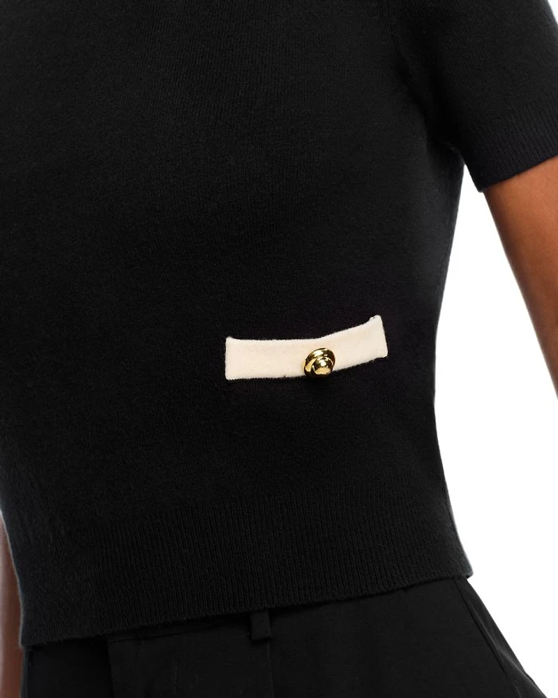 Babysoft Short Sleeve Sweater