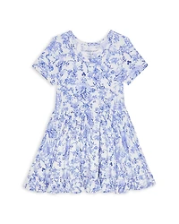 Posh Peanut Girls' Briar Short Sleeve Ruffled Twirl Dress - Little Kid, Big Kid