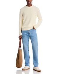 Crewneck Fisherman Sweater