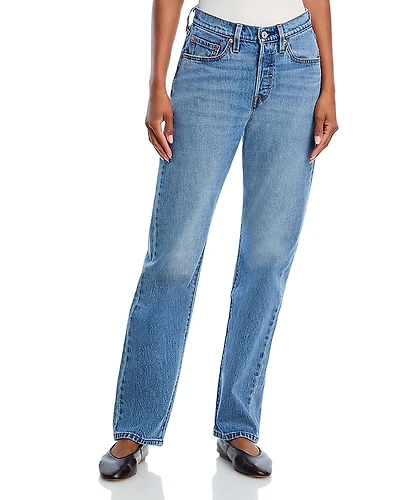 Levi's 501 Curve High Rise Straight Jeans