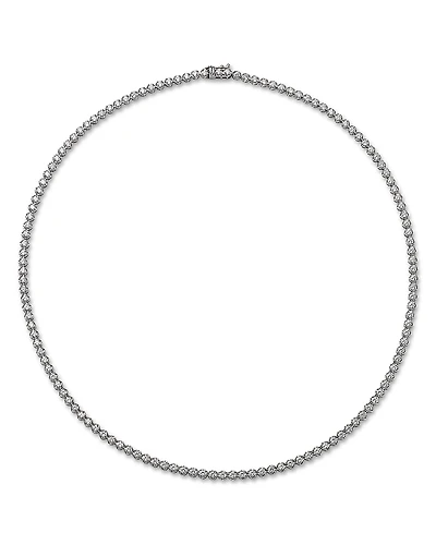 Bloomingdale's Fine Collection Certified Lab Grown Diamond Tennis Necklace