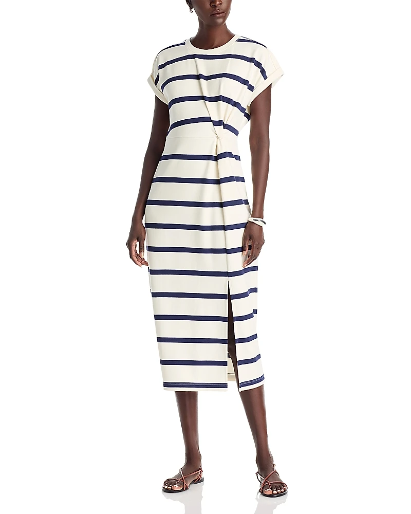Tommy Bahama Agua Isle Short Sleeve Midi Dress