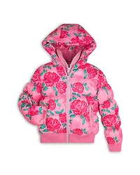 Appaman Girls' Flurry Floral Hooded Coat - Little Kid, Big Kid