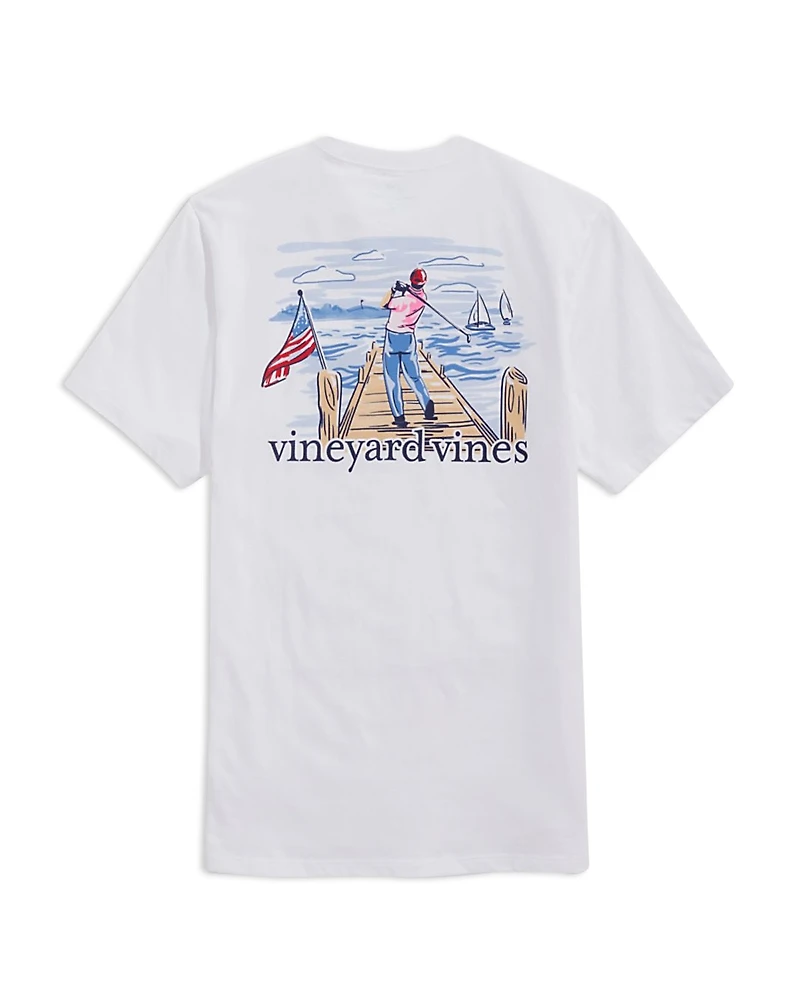 Vineyard Vines Golf Swing Graphic Tee
