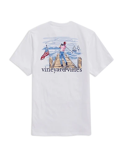 Vineyard Vines Golf Swing Graphic Tee