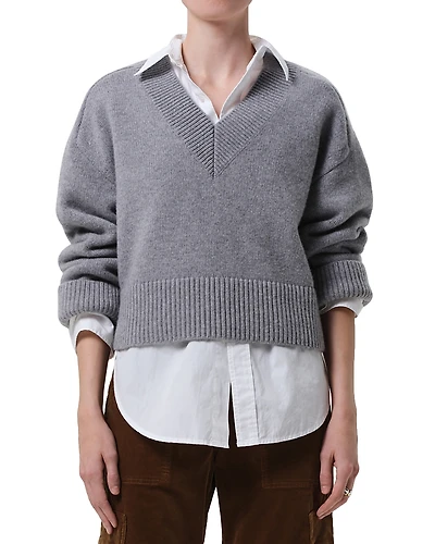 Citizens of Humanity Gazette Puzzle V Neck Sweater