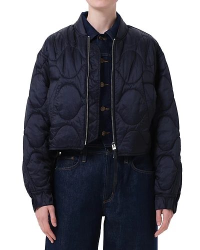 Agolde x Shoreditch Ski Club Iona Quilted Jacket