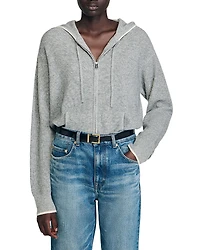 Sandro Hooded Cardigan