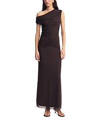 Shona Joy Mira Off-the-Shoulder Maxi Dress