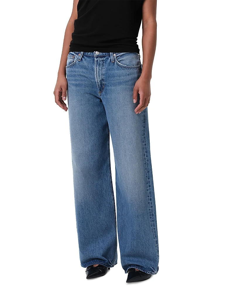 Agolde Keira Low Rise Baggy Jeans