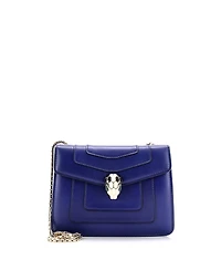 Pre-Owned Bvlgari Serpenti Forever Square Shoulder Bag Leather