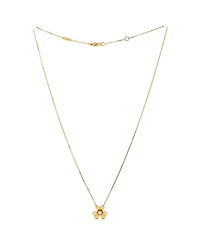 Mini Frivole Pendant Necklace 18K Gold and Diamond