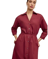 Women's Boden Al Cotton Poplin Fresco Dress