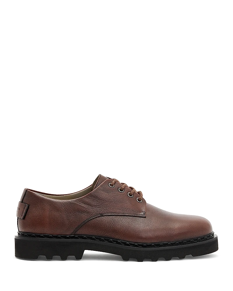 Allsaints Men's Skiff Leather Derby Shoe