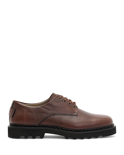 Allsaints Men's Skiff Leather Derby Shoe