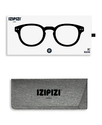 #C Square Reading Glasses, 45mm