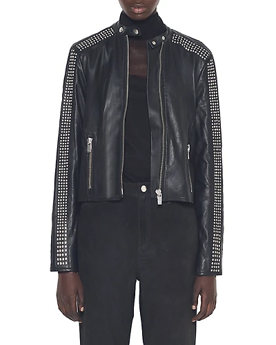 As by Df Ryder Upcycled Leather Jacket