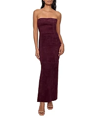 As by Df Venus Stretch Suede Dress