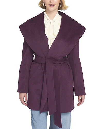 Elle Melton Wrap Coat