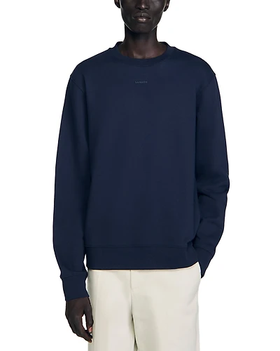 Sandro Regular Fit Logo Sweatshirt