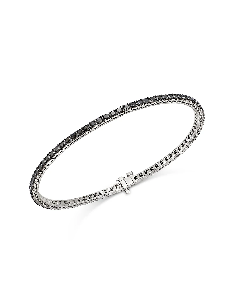 Bloomingdale's Fine Collection Unisex Black Diamond Bracelet