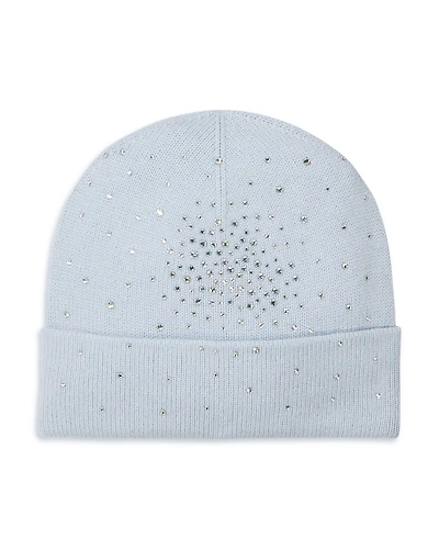 Carolyn Rowan Accessories Cashmere Cuffed Jersey Knit Beanie