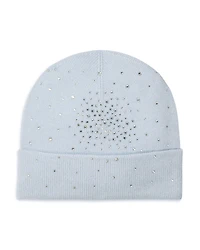 Carolyn Rowan Accessories Cashmere Cuffed Jersey Knit Beanie