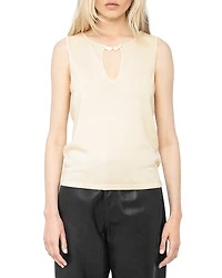 Zadig & Voltaire Sayani Vico Sleeveless Sweater