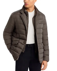 Herno Quilted Jacket with Removable Bib