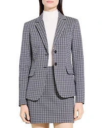 Carissa Plaid Blazer