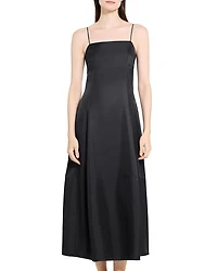 Silk Parachute Skirt Dress