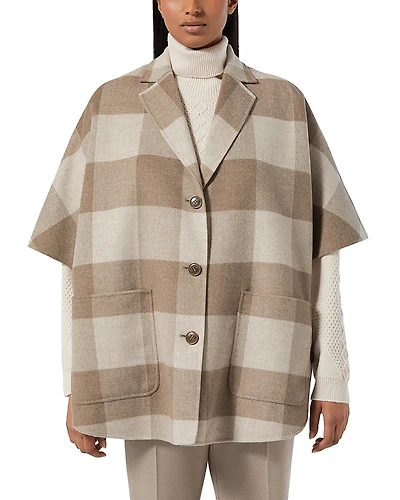 Marina Rinaldi Sport Wool Blend Short Coat