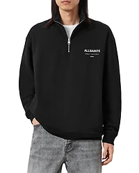 Allsaints Underground Cotton Logo Print Over