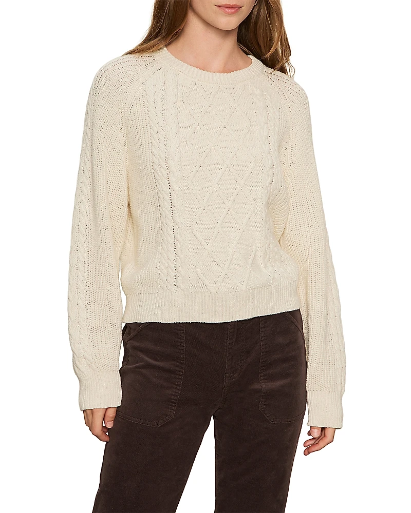 Sanctuary Nomad Cable Popover Sweater