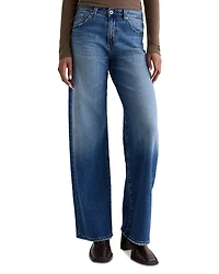 Ag Adria Low Rise Wide Leg Jeans