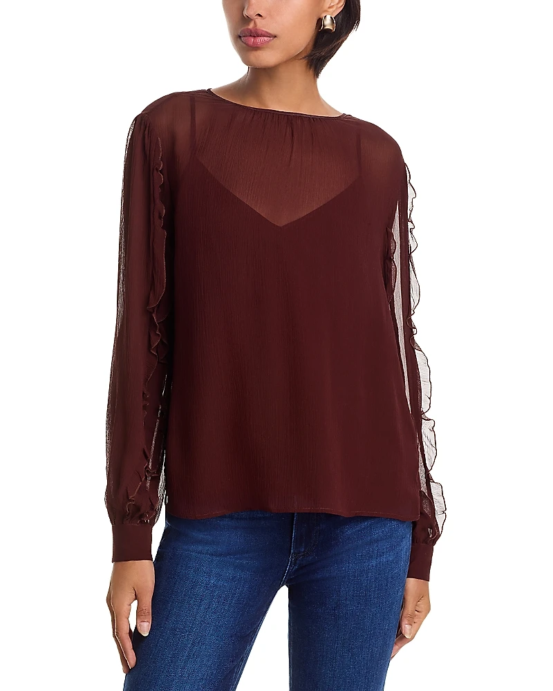 Paige Isabel Silk Blouse