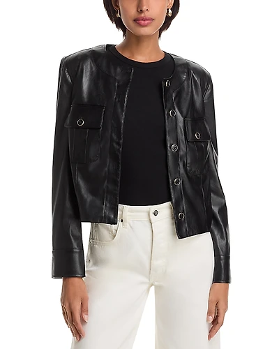 Paige Verity Faux Leather Jacket