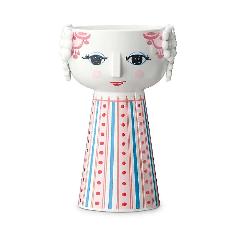 Rosendahl Eva Dusty Red Candle Holder