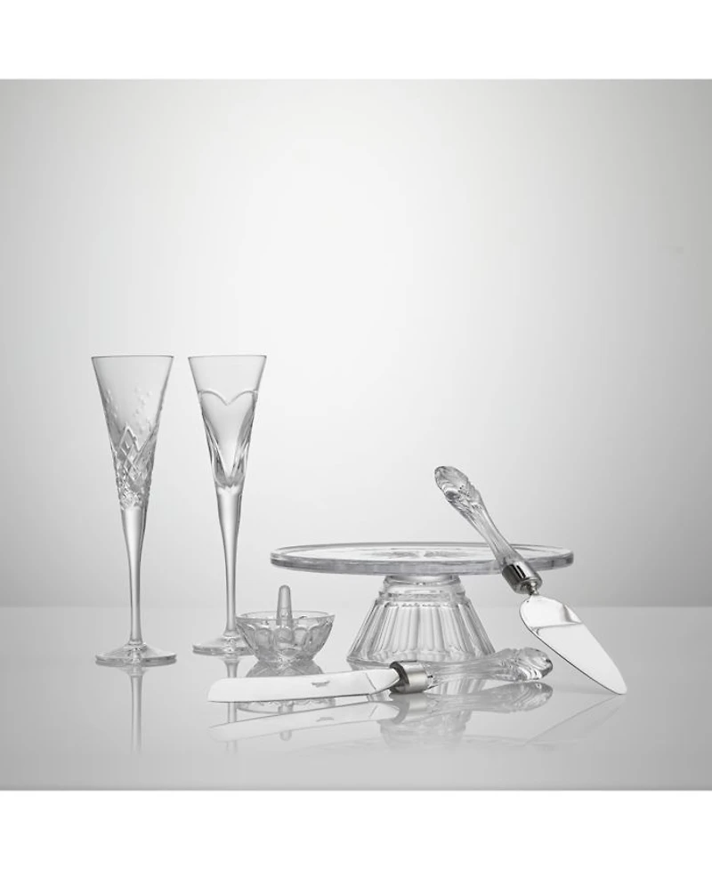 Wishes "Love & Romance" Toasting Flutes, Set of 2