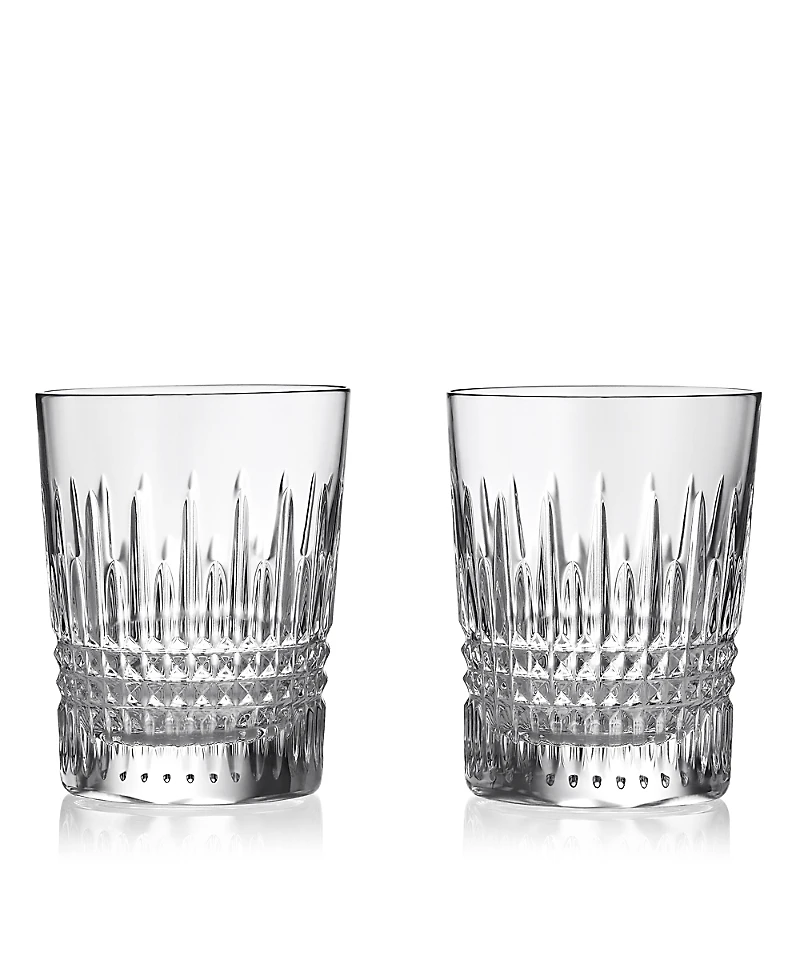 Waterford Lismore Diamond Double Old-Fashioned, Set of 2