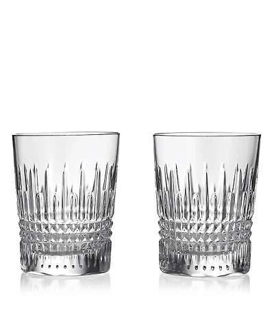 Waterford Lismore Diamond Double Old-Fashioned, Set of 2