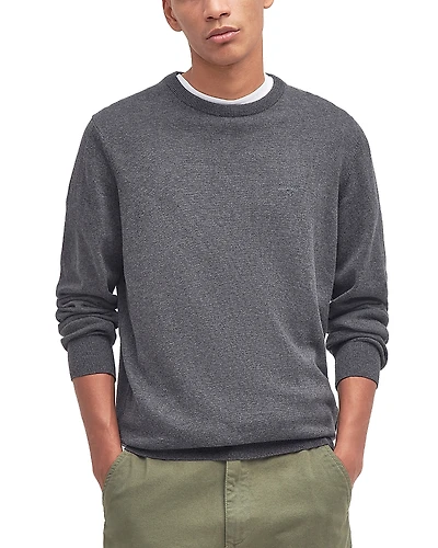 Barbour Slim Fit Crewneck Sweater