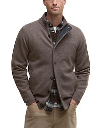 Barbour Elbow Patch Cardigan