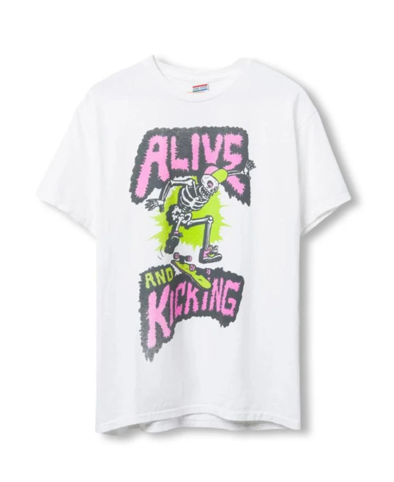 Unisex Alive and Kicking Flea Market Tee