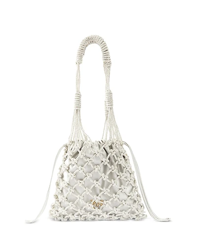 Pinko Mini Crystal Bucket Bag