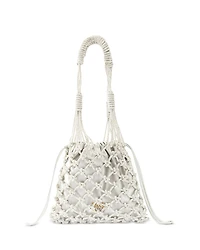 Pinko Mini Crystal Bucket Bag