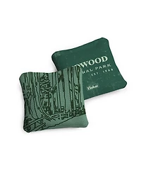 4x4 Redwood National Park Durasuede + Turbo Polyglide Pilot Versacraft Cornhole Bags