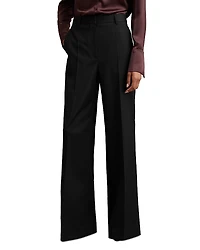 Reiss Petite Haisley Tailored Wide Leg Trousers