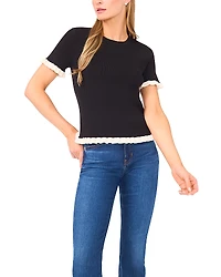 Ted Baker Terrin Ruffled Knit Top