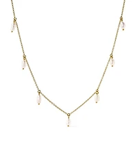 Loki Gold Pearl Necklace